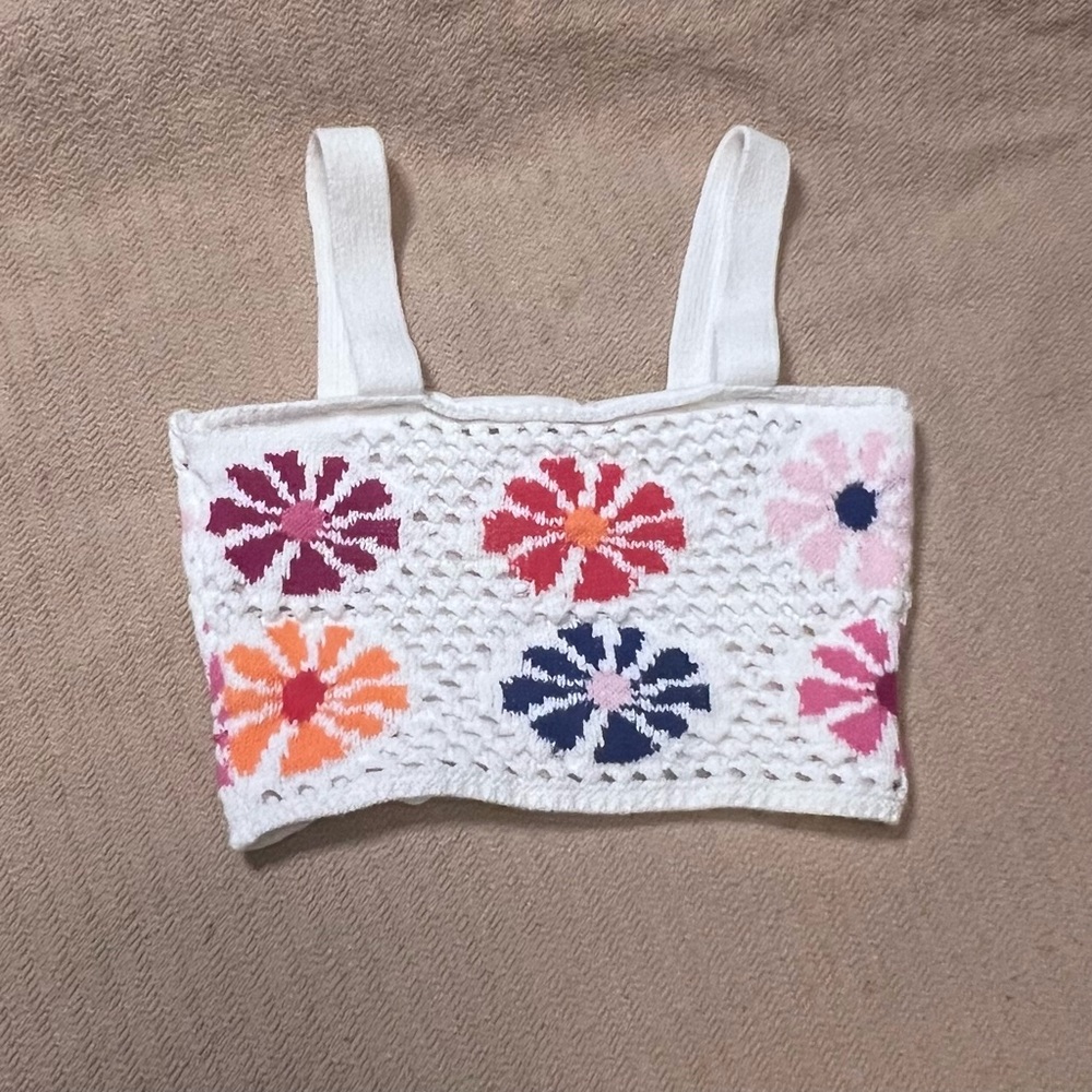 Altar’d State Women's Crocheted Crop Top